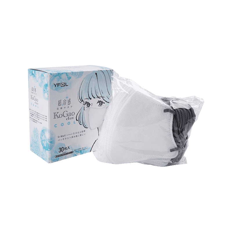 White ice touch 3D mask 